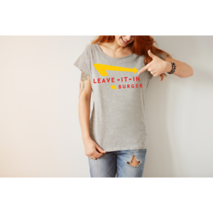 *Leave It In Burger* classic tee